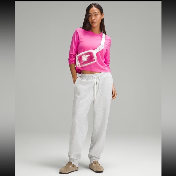 SOLD OUT! NEW 🤍LULULEMON CLEAR BELT BAG 1L LOGO - Picture 2 of 9